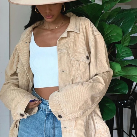 Princess Polly Oversized Corduroy Jacket ✨ - Picture 2 of 4